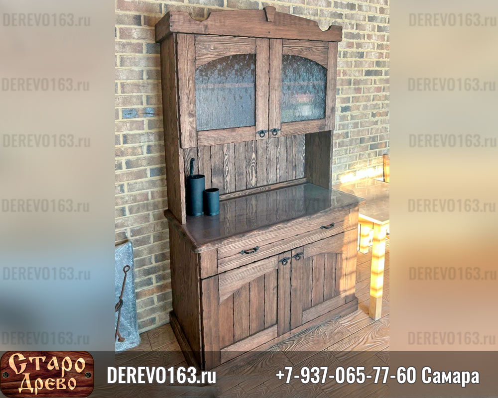 Буфет из дерева под старину в Самаре